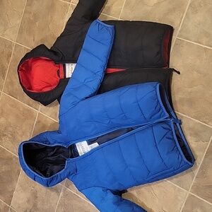 2 Hooded Light Puffer Jackets